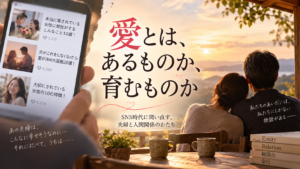 愛は「ある」のか、それとも「育む」のか